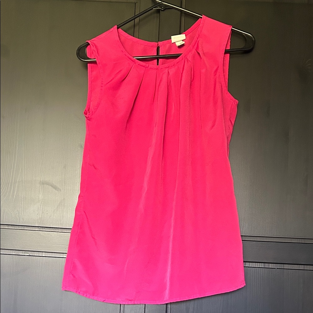 Merona Fuchsia Sleeveless Top